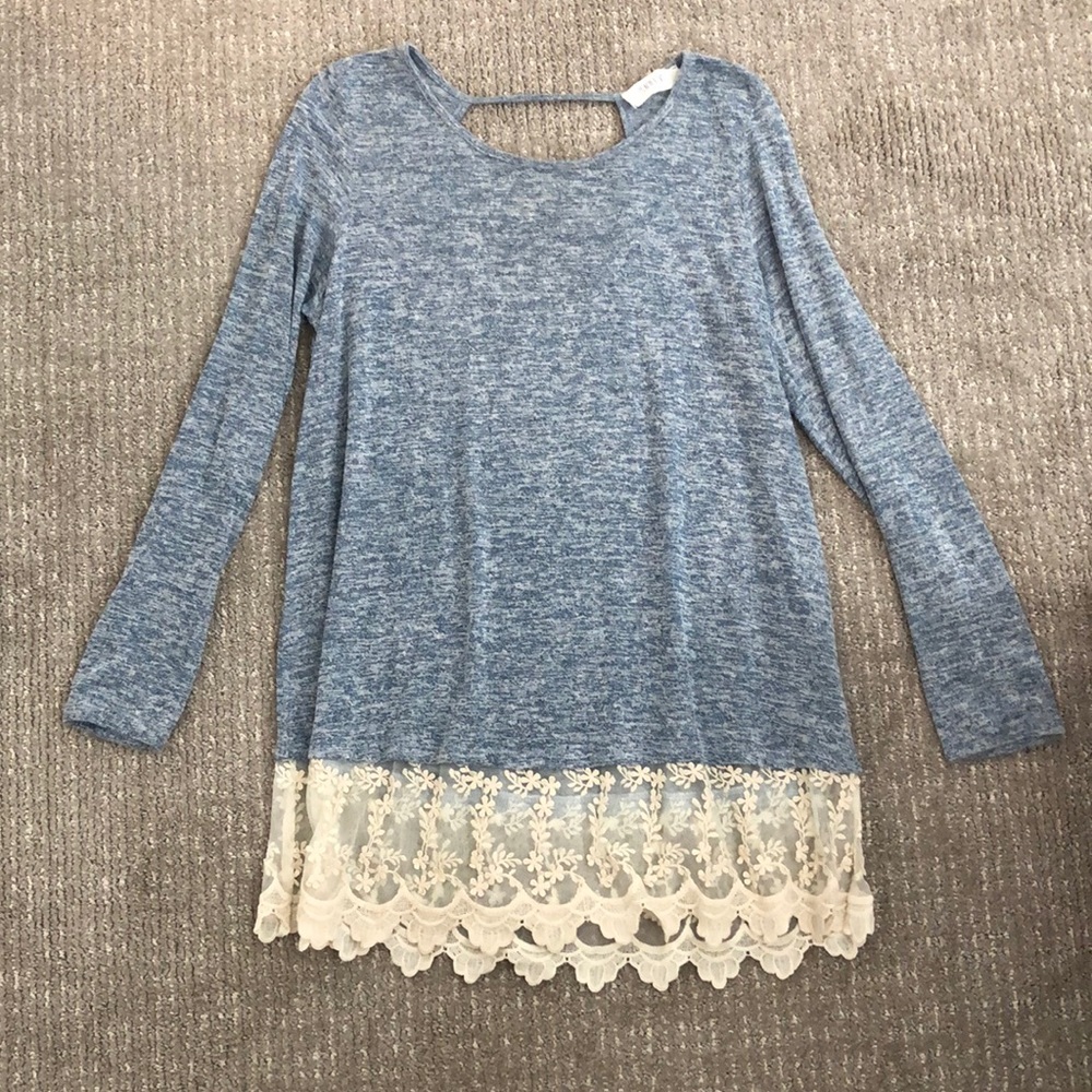 Altar’d State tunic with lace detail